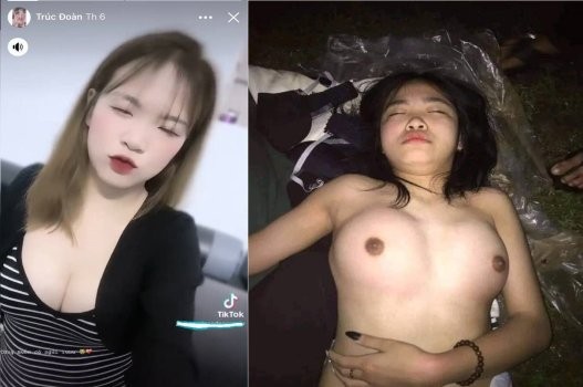 Đoàn Trúc say mê khoảnh khắc thân mật ngoài trời