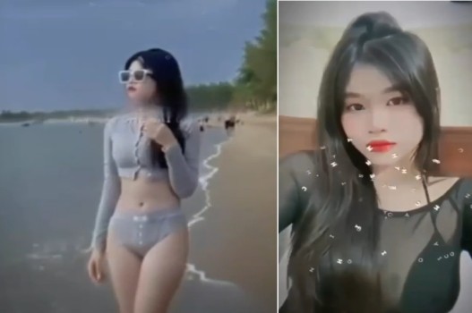 Kim Anh trên bãi biển bị quan hệ sung sướng rên la