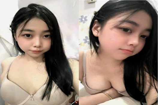 Mặt baby vú tròn căng phang sướng điên